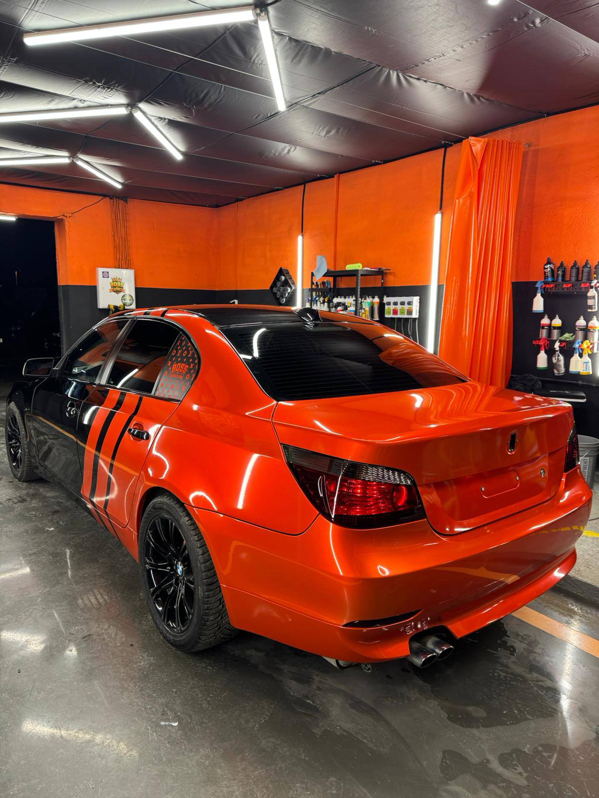 Ukázky polepů, ochranných fólií a antichromu na autech. 4